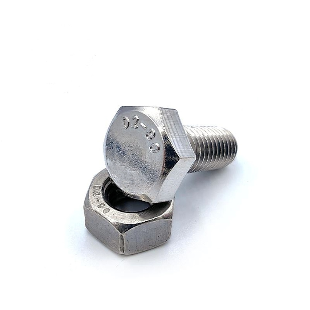 Aplicación de sujetadores de acero inoxidable dúplex D2-80