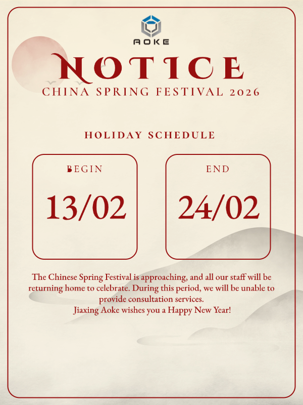 Aviso sobre el Festival de Primavera