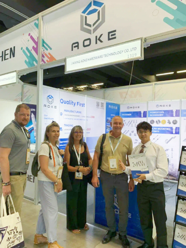 Jiaxing Aoke participa en Fastener Fair Italia 2026