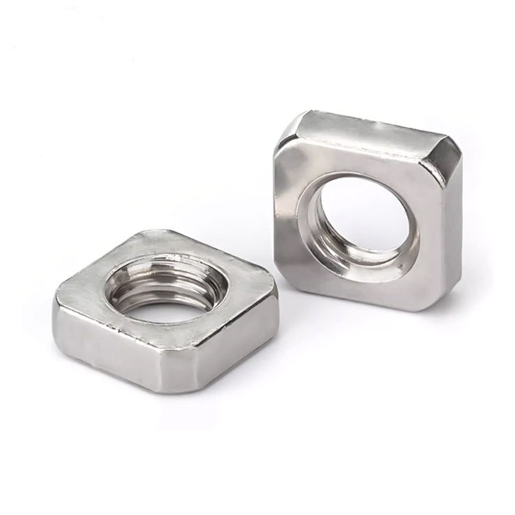 Nueces delgadas cuadradas DIN562