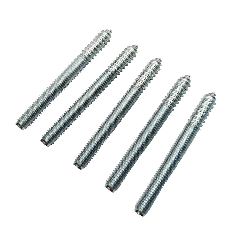 Perno roscado de doble extremo con diferentes pasos